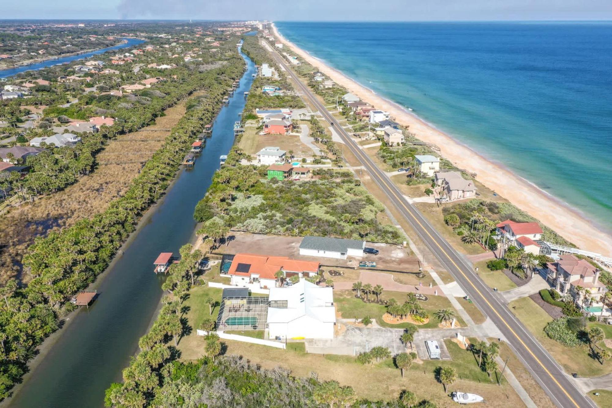 Flagler Beach Bed And Breakfast Pool Jaccuzzi Suite Esterno foto