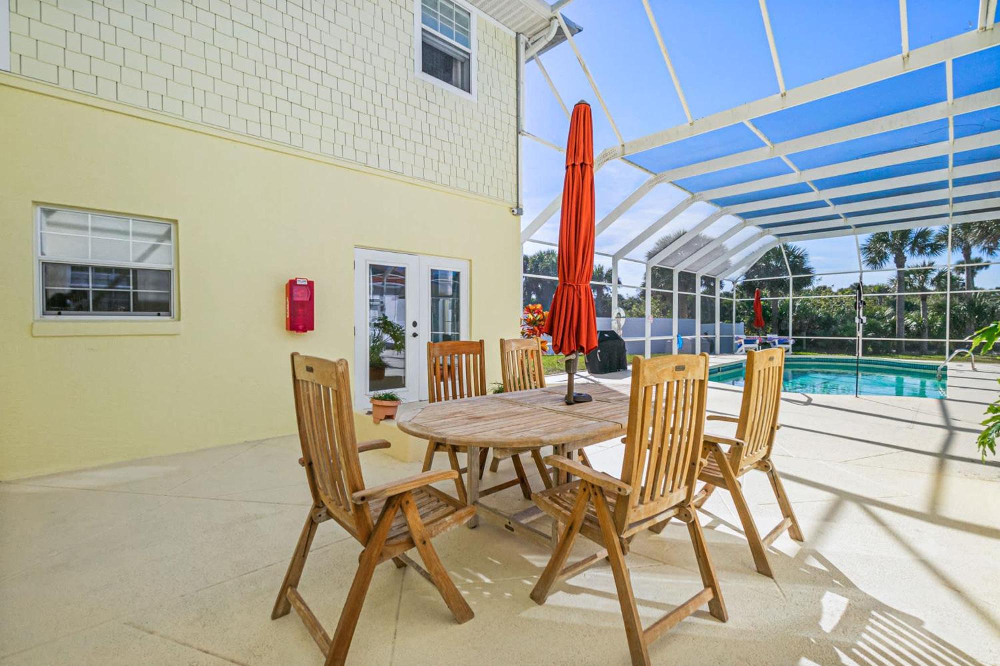 Flagler Beach Bed And Breakfast Pool Jaccuzzi Suite Esterno foto