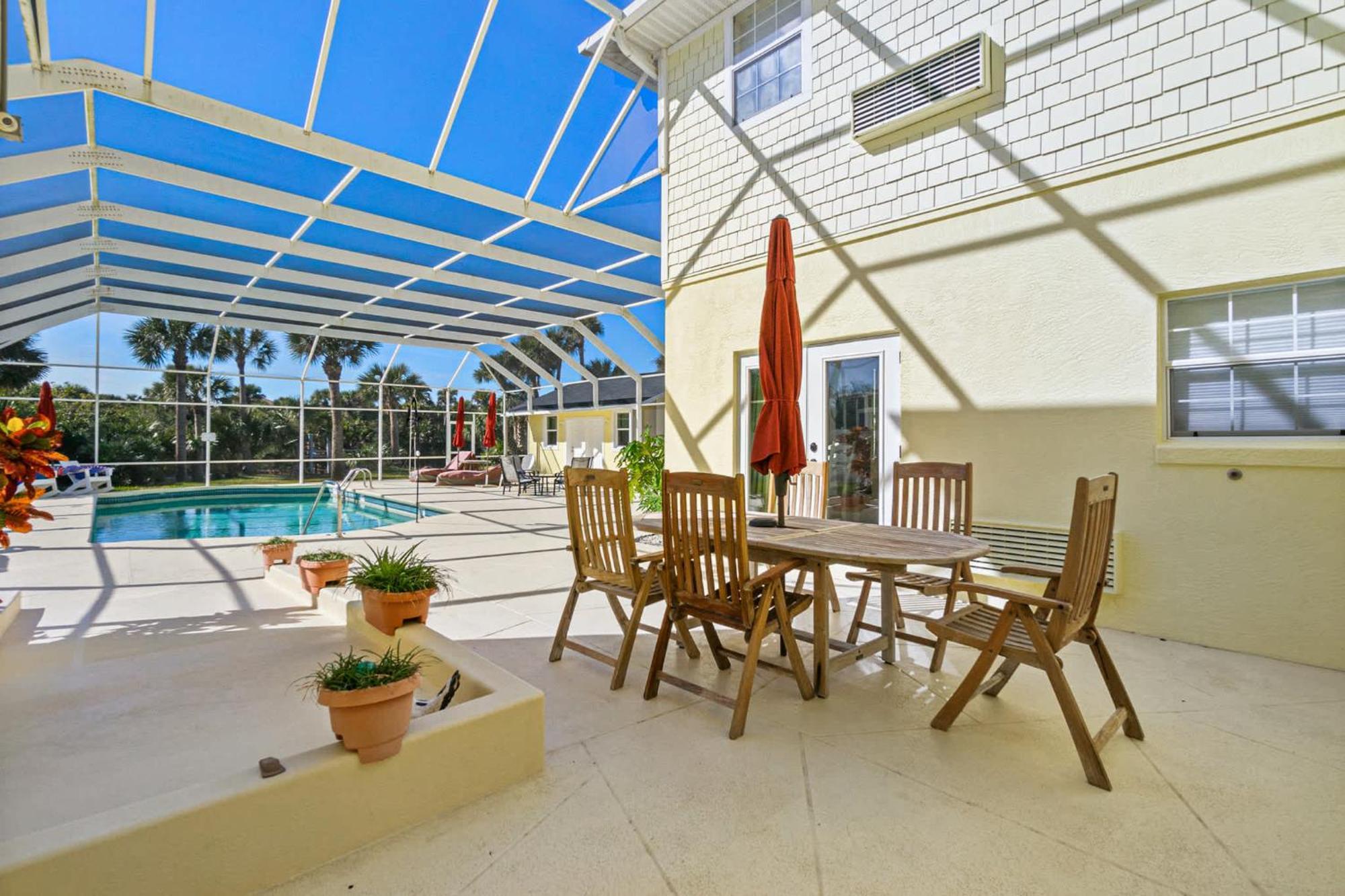 Flagler Beach Bed And Breakfast Pool Jaccuzzi Suite Esterno foto
