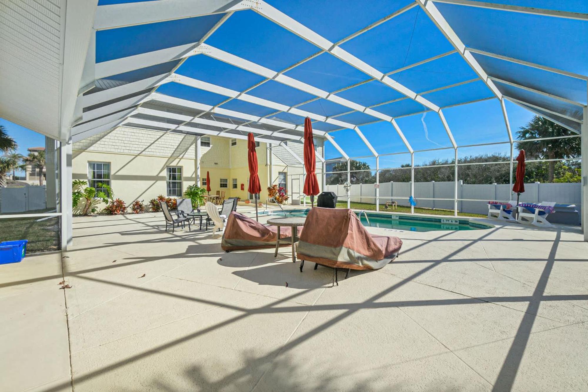 Flagler Beach Bed And Breakfast Pool Jaccuzzi Suite Esterno foto